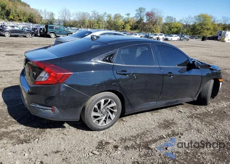 2018 Honda Civic Ex z USA, uszkodzony, nr VIN 19XFC2F72JE003931